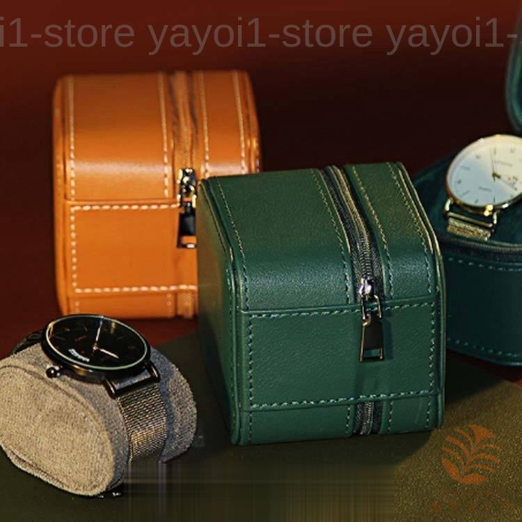 ウォッチケース 1本用 時計ケース スエード調 時計入れ 四角 収納