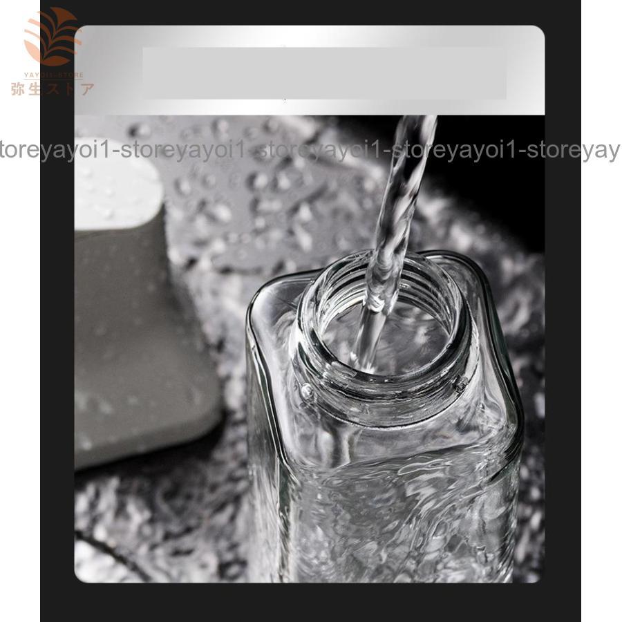 4本セット オイルボトル 液だれしない 500ml 漏れ防止 醤油差し ガラス