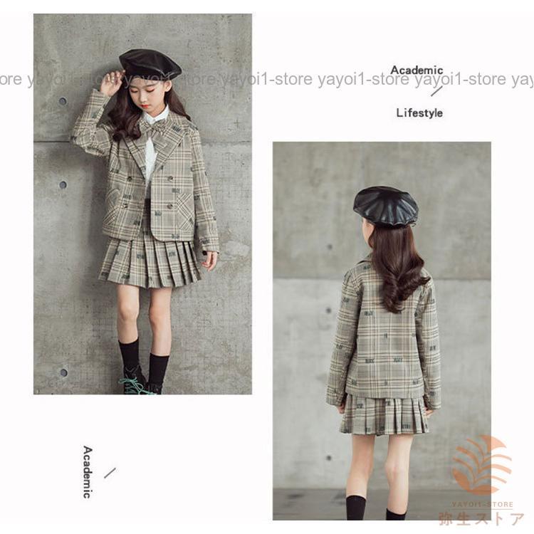 卒業式 スーツ 女の子 スーツ スカート 卒業式 キッズフォーマル 女の子 スーツ 子供服 発表会フォーマル キッズ スカート 結婚式 入学式 卒園式 七五三 撮影用の画像