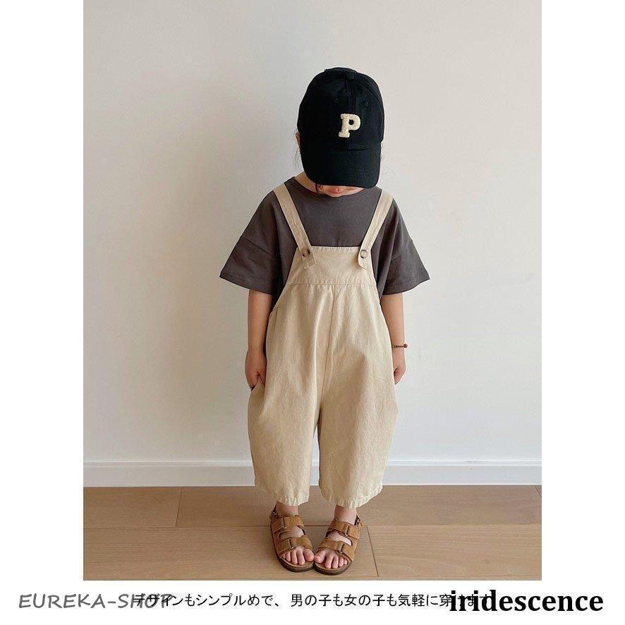 オーバーオール 子供 春 サロペット おしゃれ ゆったり 夏 男児 女児 サロペットパンツ カジュアル ボトムス キッズ 女の子 男の子 | ブランド登録なし | 05