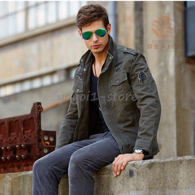 春秋冬 メンズジャケット 大きいサイズ メンズコート ミリタリージャケット メンズ ブルゾン ジャンパー防風 アウター カジュアル30代40代50代60 代 Ya1026 Afct1077 弥生ストア 通販 Yahoo ショッピング