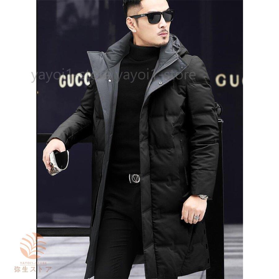 ダウンコート メンズ ダウンジャケット ロング ダウン 暖かい フード コート 冬 防寒服 紳士 Ya1111 Deyrf296 弥生ストア 通販 Yahoo ショッピング