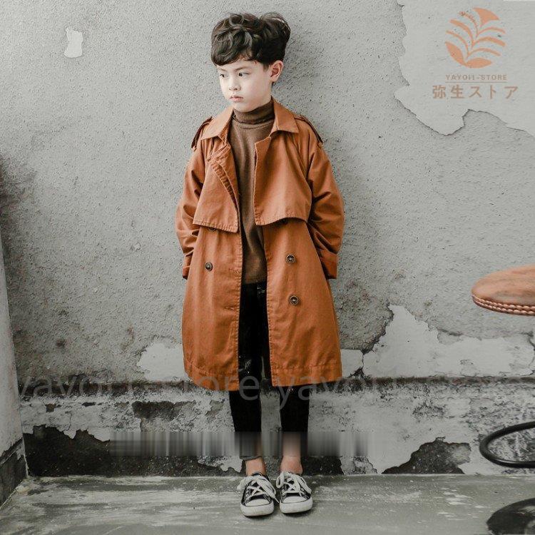 子供服 男の子 子供コート キッズ アウター トレンチコート スプリング 