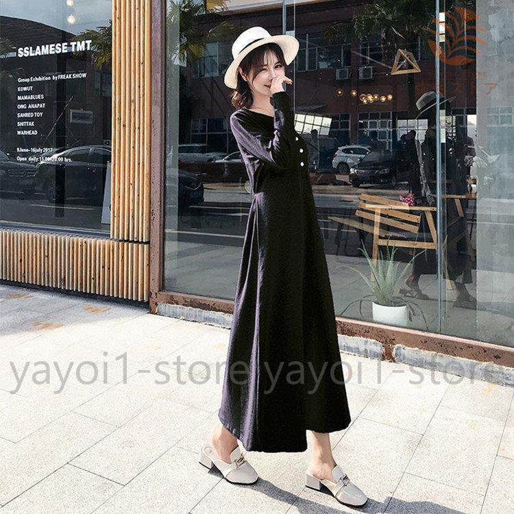 マタニティ ワンピース 服 授乳可 長袖 最大40 Offクーポン 産前 産後 授乳服 マタニティワンピース 妊婦服 秋 裏起毛 冬 春 妊婦