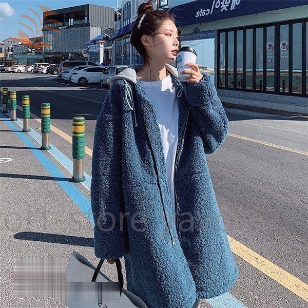 今 お得 ラム毛 コート レディース コート ダウン コート 冬服 防寒着 暖かい 厚手モコモコ 韓国風 フード付き カジュアル オシャレ アウター 長袖 大きいサイズ 純正ショッピング Www Superavila Com