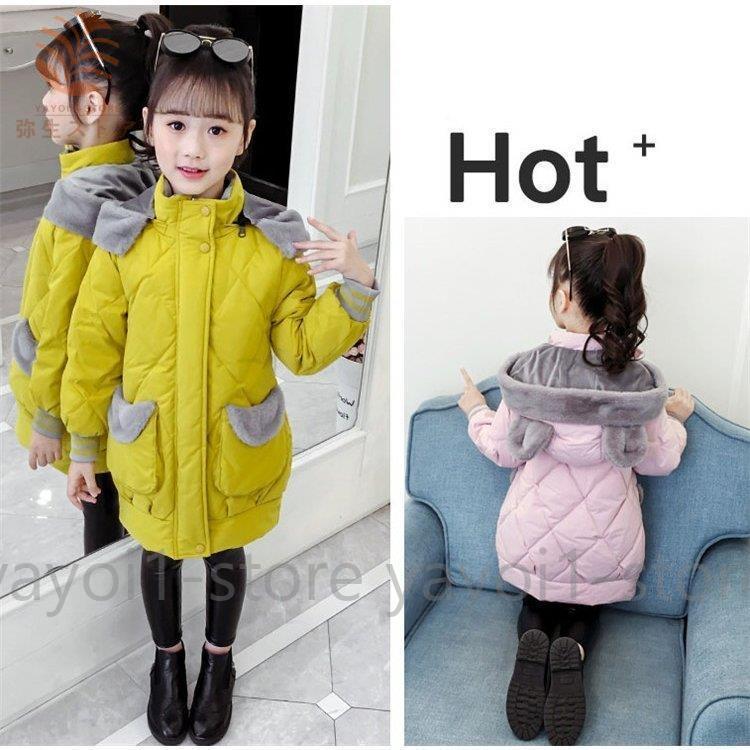 高級素材使用ブランド 子供服 厚手 おしゃれ 女の子 キッズ 中綿コート 子供コー 冬服 子供服 厚手 おしゃれ 女の子 キッズ 中綿コート 冬服 防寒 暖かい フード付き 中綿ジャケット ロングコート キッズコート ダウン風コート アウター 子供コート 子ども服
