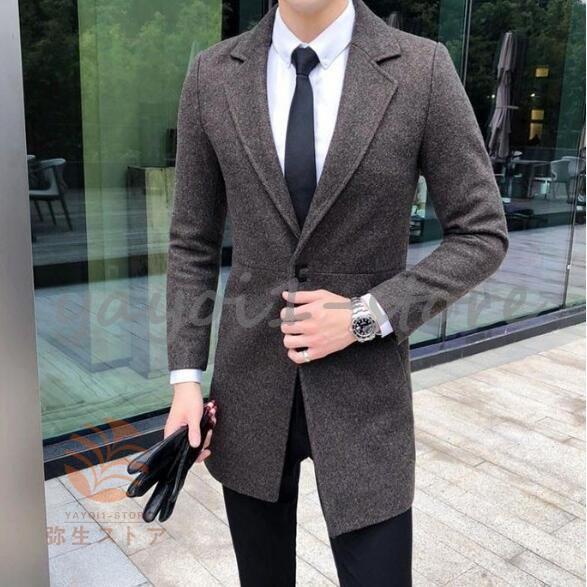ジャケット ビジネスコート メンズ チェスターコート 大きいサイズ 紳士服 スーツ おしゃれ メンズコート アウター ロング丈 通勤 カジュアル 防寒着 お兄系 Ya926 Fsnq1051 弥生ストア 通販 Yahoo ショッピング
