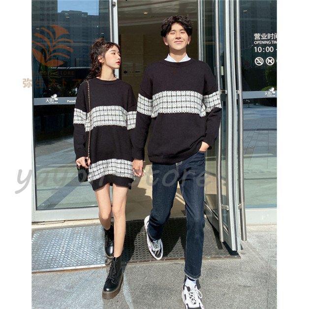 ペアルック セーター ニット ペアルック カップル お揃い 服 秋 冬 カップル ペアルック セーター ニット ブランド プレゼント Yayoi Momc39 弥生ストア 通販 Yahoo ショッピング