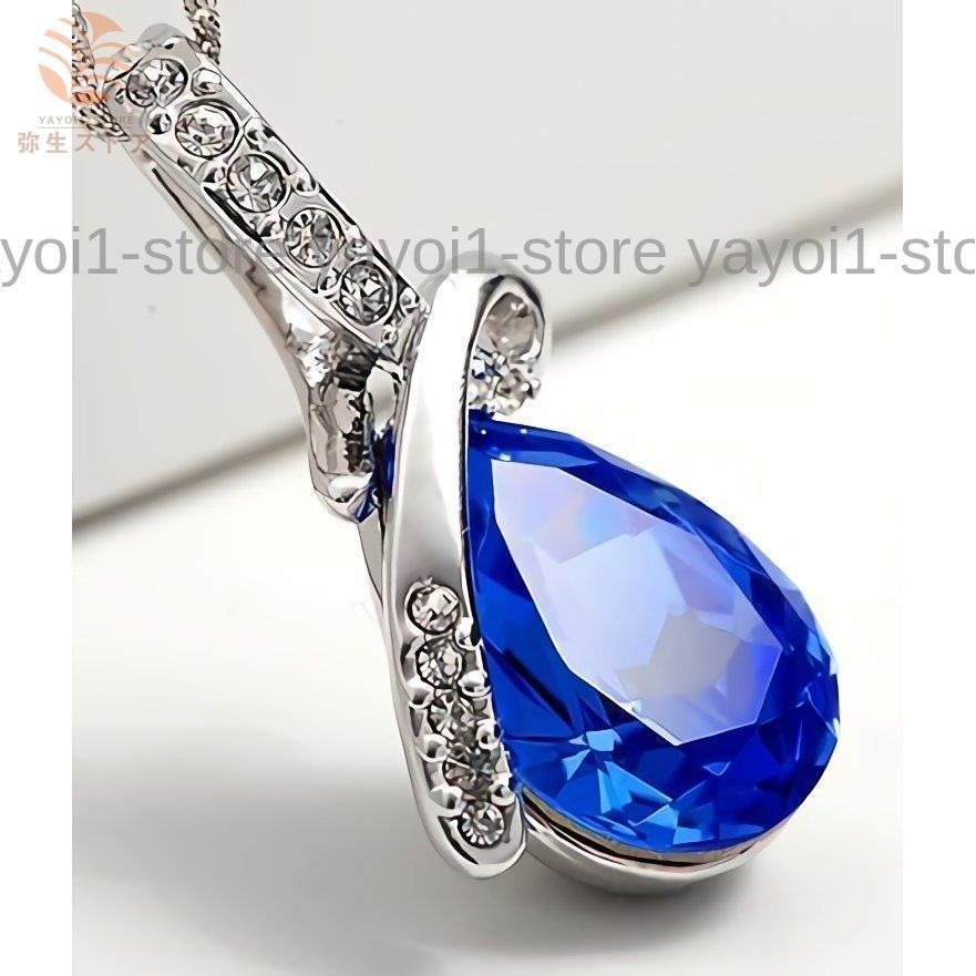 ネックレス ペンダント レディース アクセサリー 大粒 雫 しずく