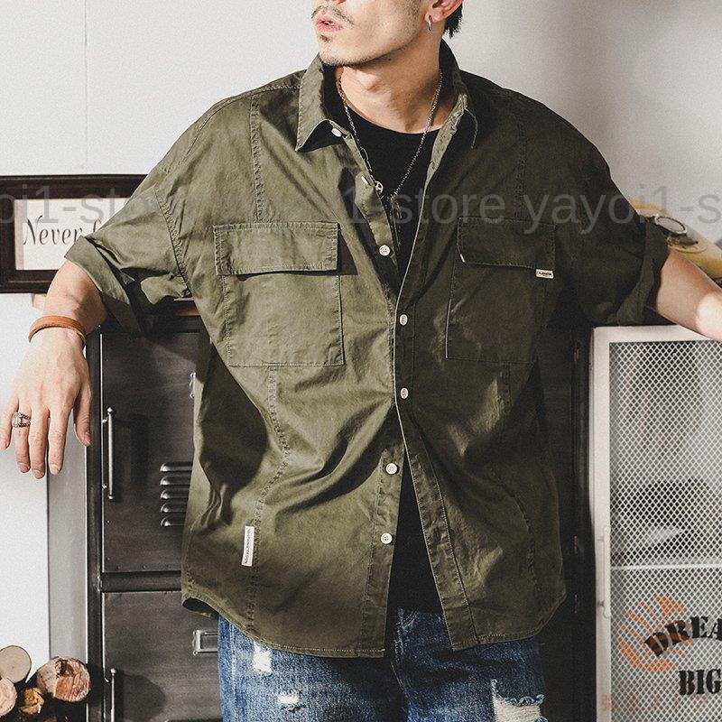 ショーティー　エイジング加工 YOURNUS】Ambition Rivet Cargo Denim