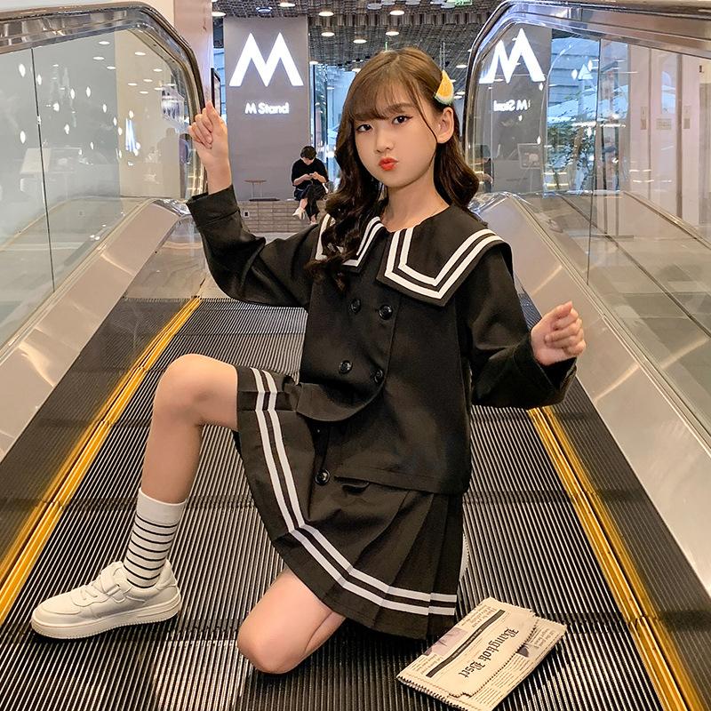 入学式 セーラー襟 スーツ 卒業式 女の子 セットアップ 2点セット