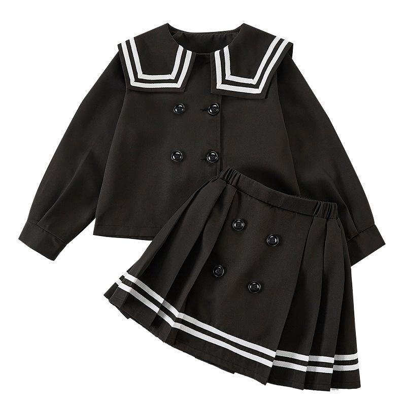 キッズ Jr. セットアップ　スーツ 170E シャツ付　入学式　フォーマル 入学式 セーラー襟 スーツ 卒業式 女の子 セットアップ 2点セット