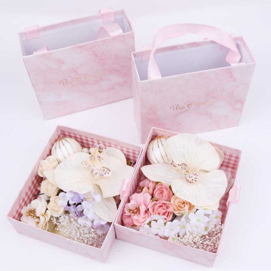 髪飾り 成人式 花 ドライフラワー 振袖 18点セット2色七五三 着物 和装 卒業式 結婚式 浴衣 着物 髪 飾り 髪留め 可愛い 家族で ドレス 和装 造花 | ブランド登録なし | 05