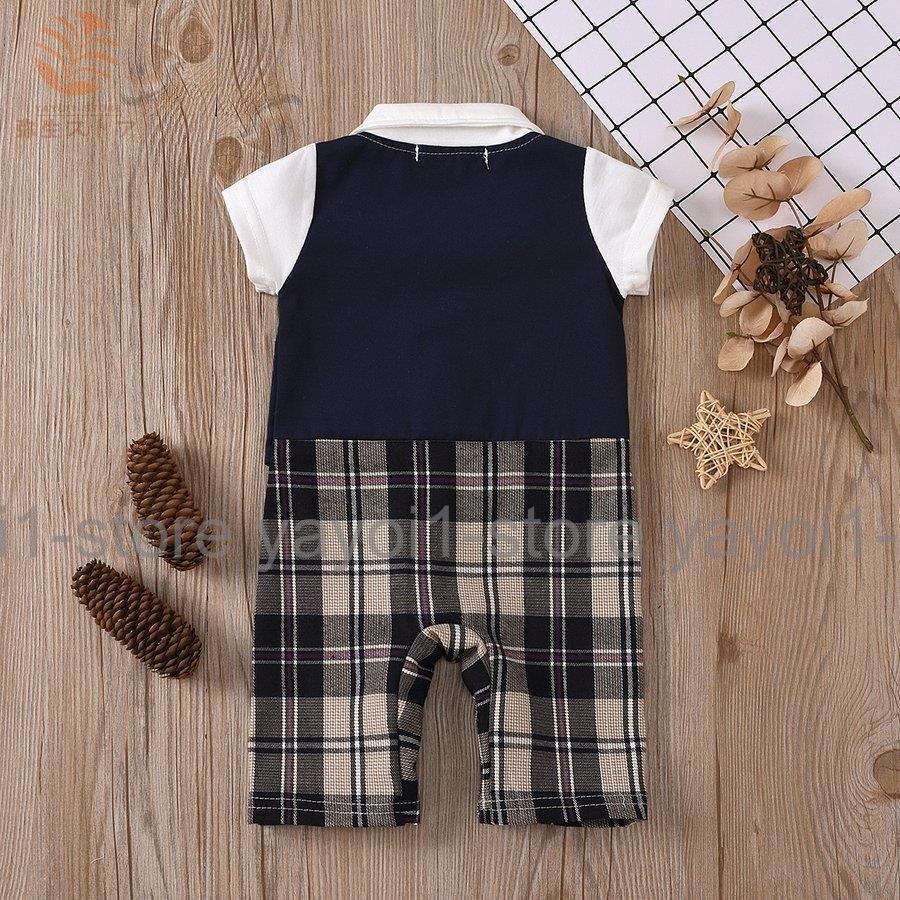 ベビーロンパース 子供服 ベビー服 男の子 カバーオール フォーマル 