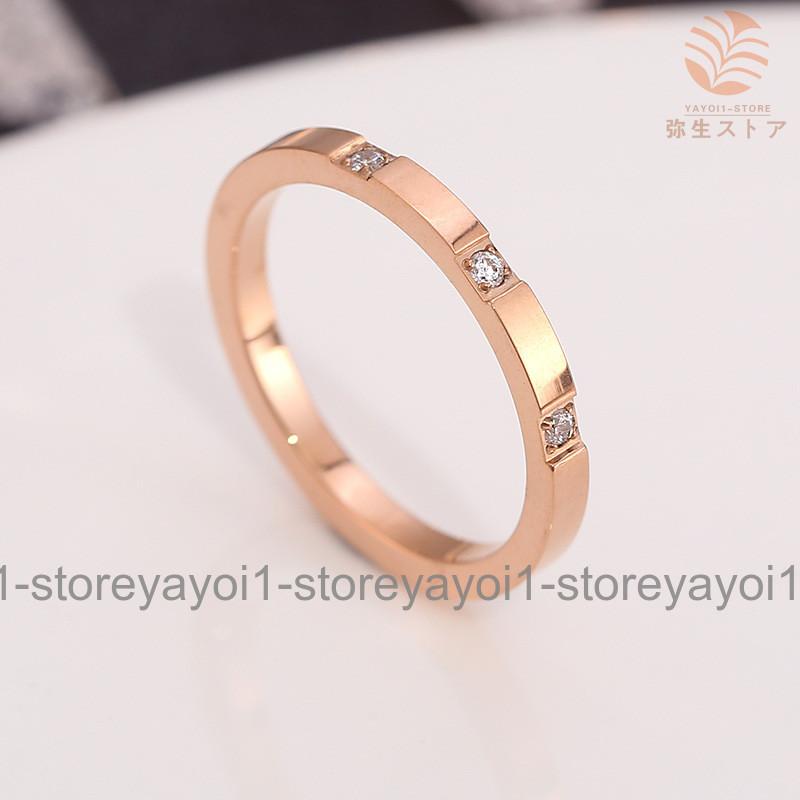 ピンキーリング 指輪 リング レディース アクセサリー ステンレス
