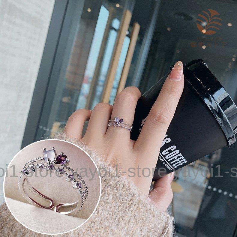 指輪 ファッションリング オープンリング レディース