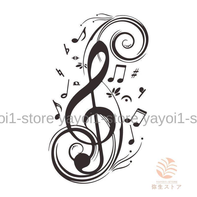 要問合わせ♥️レア♥️音楽サロンに♪ミュージック　壁掛け　オブジェ　アート　音楽 ウォールステッカー 壁紙 インテリア 装飾 DIY 音符 ト音記号 音楽