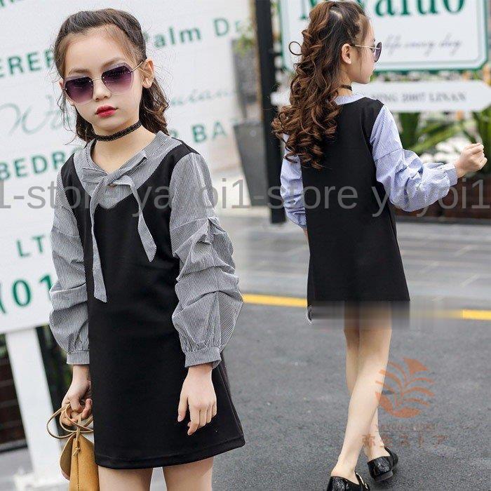 子供服 長袖ワンピース 韓国子供服  ワンピース 長袖 女の子 フォーマル 入園式 入学式 卒園式 キッズ 子供服 発表会 演奏会 ジュニア | ブランド登録なし