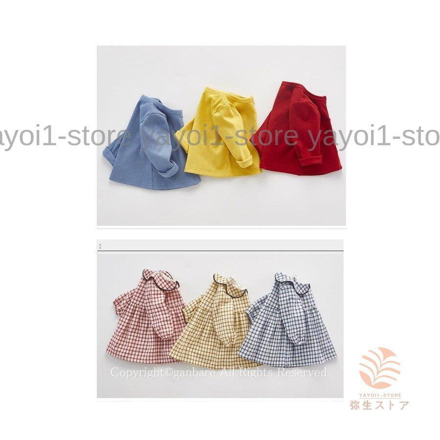 セットアップ 女の子 ワンピースセット 丸襟 ワンピース キッズ チェック柄 フレア フォーマル ベビー 2点セット 膝丈可愛い 秋物 春物 通園 通学 旅行 | ブランド登録なし | 07