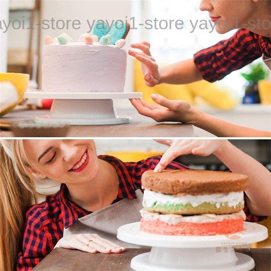 ケーキ回転台　デコレーション用 ケーキ回転台 ケーキ装飾台 ケーキ作り用 ターンテーブル ベーキング