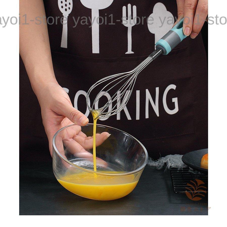 ステンレス鋼の手動泡立て器と卵液分離器の組み合わせ 手動エッグ 