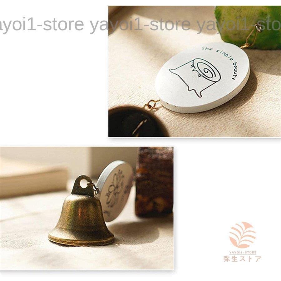 風鈴 4点セット かわいい 多肉植物 ミニ 夏の風物詩 美しい音色 車飾り