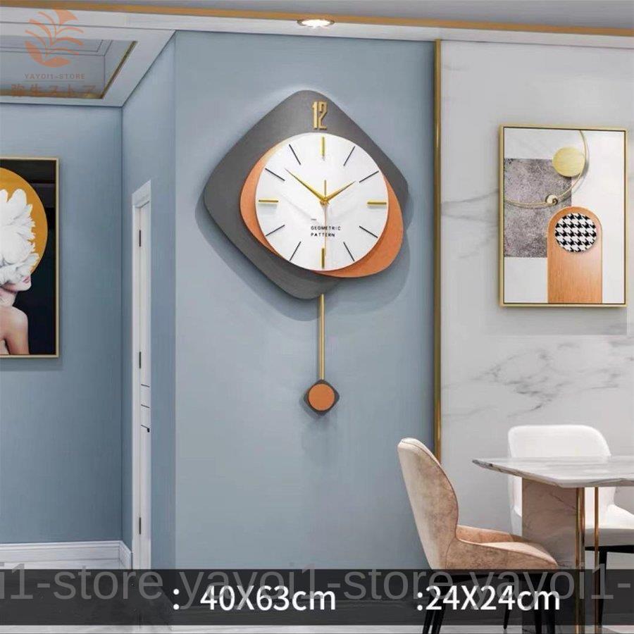 時計 壁時計 掛時計 おしゃれ クロック 壁掛け時計 インテリア 欧米風 北欧大 可愛い お店  簡約 飾り 装飾 静音 フック付き 北欧｜yayoi1-store｜06