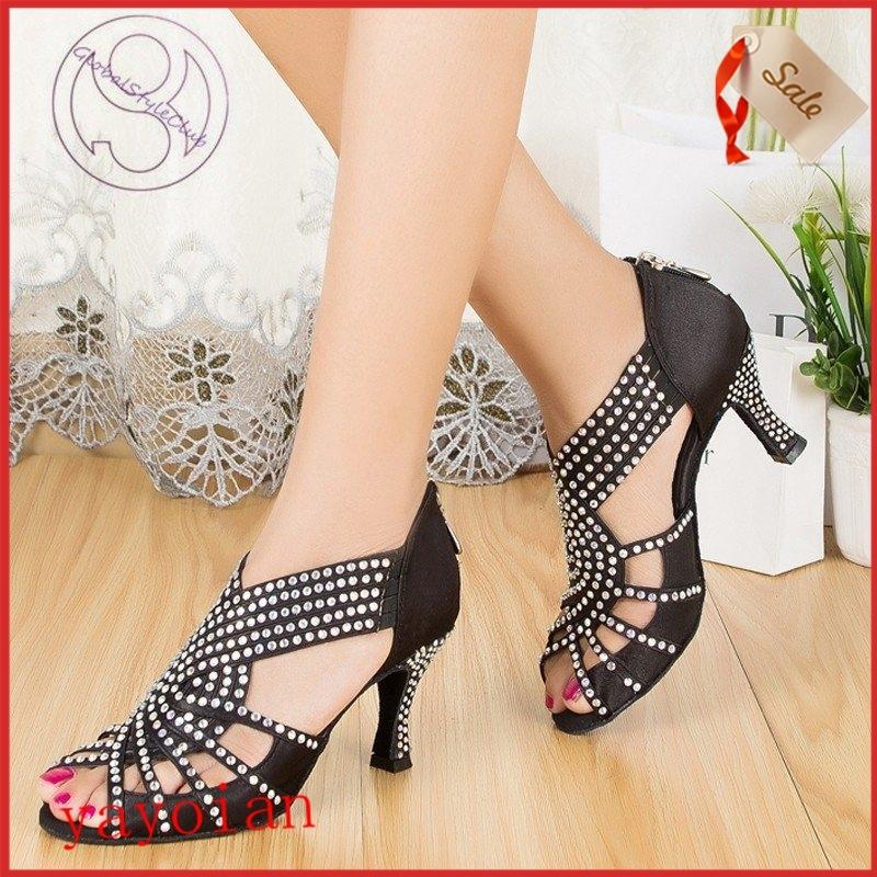 ダンスシューズヒール美脚社交ダンスシューズラテンシューズレディースヒールパンプス痛くない yayoianfeextm15436540弥生