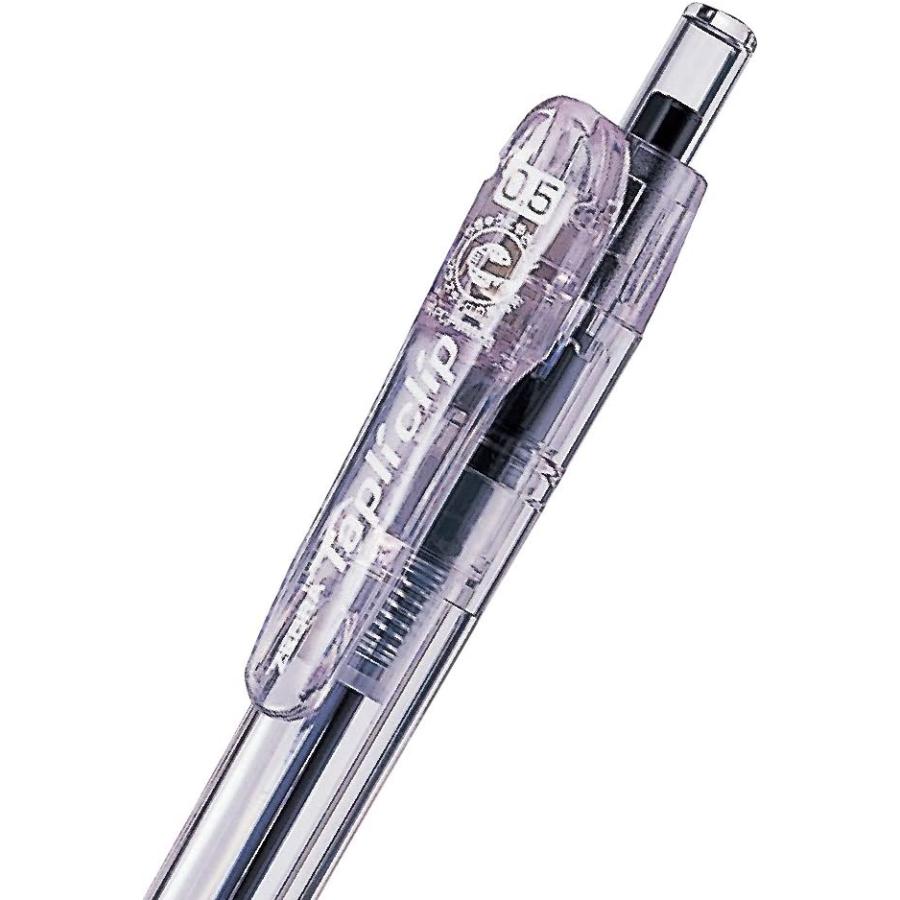 ゼブラ 油性ボールペン タプリクリップ 0.5 黒 5本 P-BNS5-BK5 0.5mm