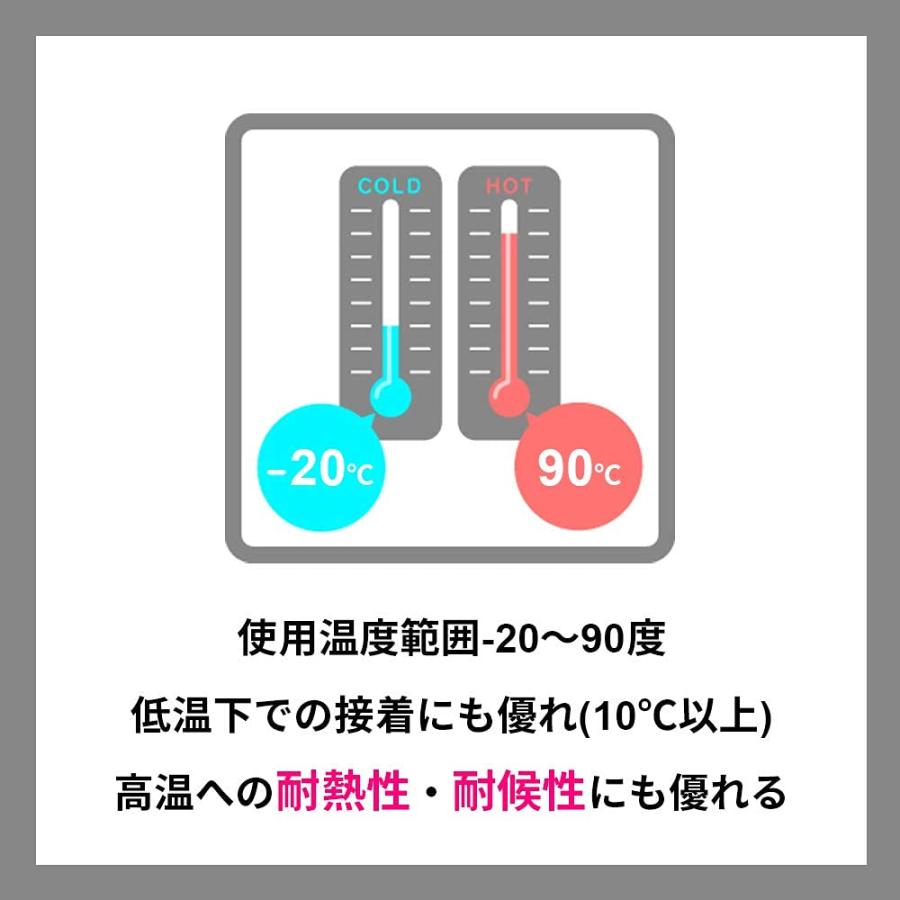 3M スコッチ 超強力両面テープ プレミアゴールド 多用途 19mm×4m SPG-19 幅19mm長さ4ｍ しっかり固定｜yayoigen｜05