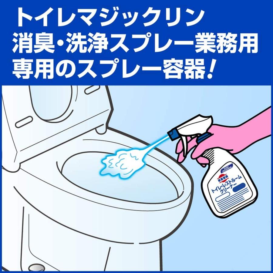 (空容器)トイレマジックリン消臭・洗浄スプレー 専用つめかえスプレー容器｜yayoigen｜03