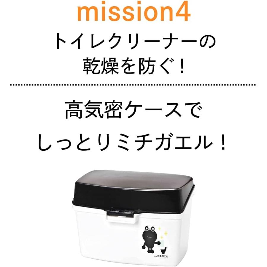 エリエール ミチガエル トイレクリーナー つめかえ用 100枚(10枚×10パック) オレンジの香り つめかえ(10枚×10パック)｜yayoigen｜05