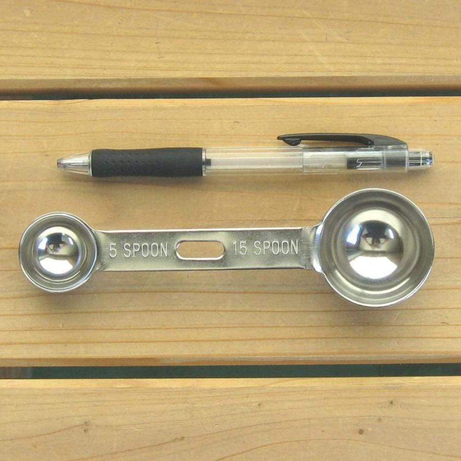 特価品コーナー ナガオ 燕三条 極厚ダブル計量スプーン 5cc 15cc 18 8ステンレス 大さじ 小さじ メジャースプーン 計量 耐熱 おしゃれ かわいい キッチン用品 日本製 Aynaelda Com