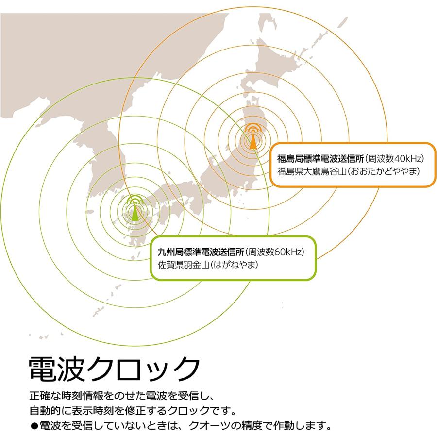 セイコークロック 置き時計 黒メタリック 目覚まし時計 電波 デジタル カレンダー 温度 湿度 表示 SQ790K おしゃれ 便利｜yayoigen｜03