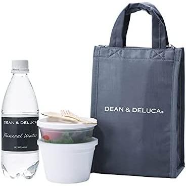 DEAN&DELUCA クーラーバッグ グレーS 保冷バッグ ファスナー付き コンパクト お弁当 ランチバッグ｜yayoigen｜03