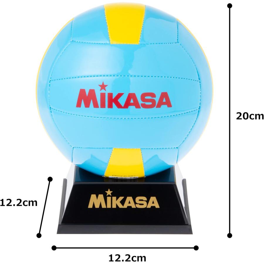 ミカサ(MIKASA) 記念品用 サッカー バスケ ドッジ ハンド 水球 (飾れるボール架台付き) マスコットボール ドッジボール｜yayoigen｜06