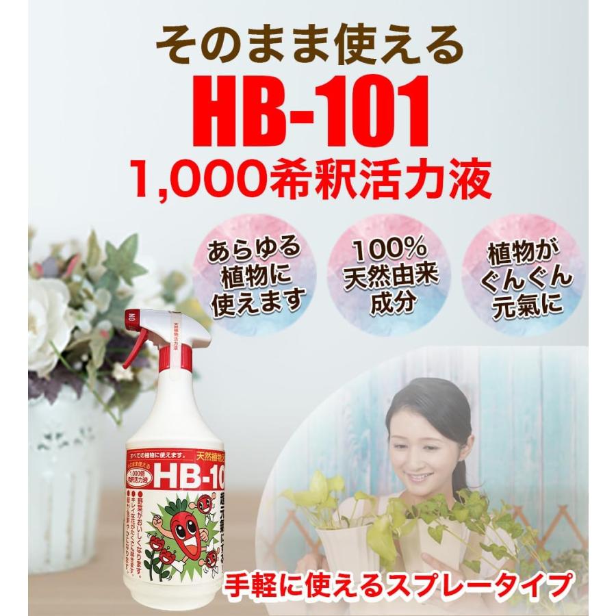 フローラ 植物活力剤 HB-101 即効性 希釈済みスプレー 500ml 単品｜yayoigen｜02