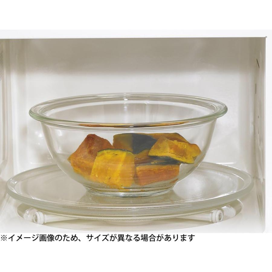 iwaki(イワキ) AGCテクノグラス 耐熱ガラス ボウル 丸型 500ml 外径14.4cm 電子レンジ/オーブン/食洗器対応 食材を混ぜやすい広口デザイン｜yayoigen｜03