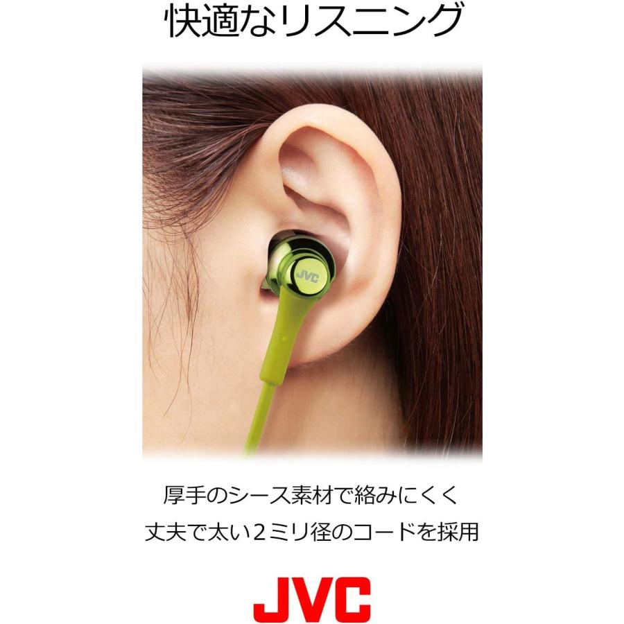 JVCケンウッド JVC HAーFX26ーR イヤホン 有線 カナル型 レッド｜yayoigen｜04