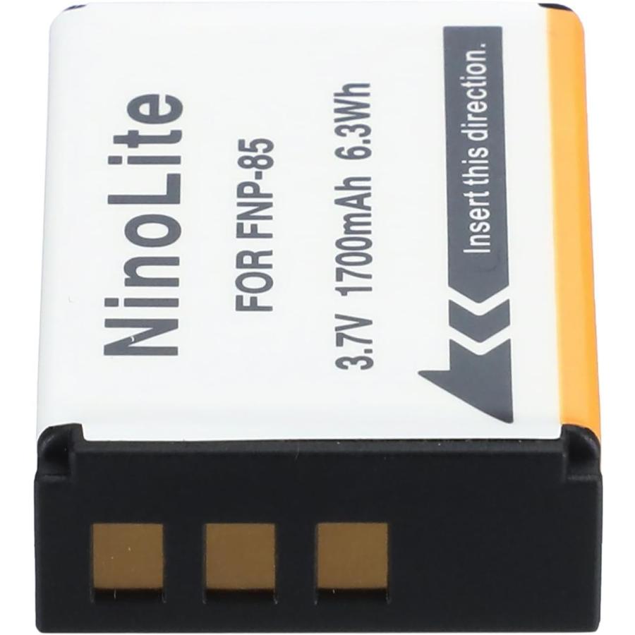 NinoLite NP-85 互換 バッテリー 2個セット Fuji フジ FinePix S1 / SL300 SL1000 対応 np85x2_t.k.gai バッテリー2個セット｜yayoigen｜11
