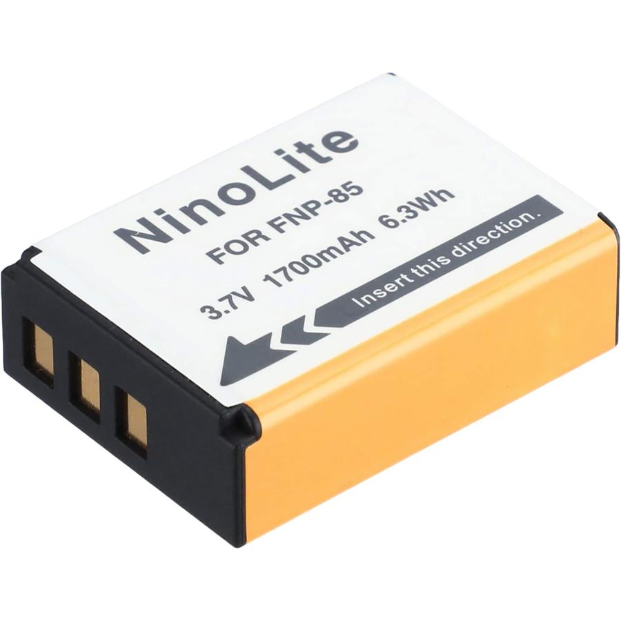 NinoLite NP-85 互換 バッテリー 2個セット Fuji フジ FinePix S1 / SL300 SL1000 対応 np85x2_t.k.gai バッテリー2個セット｜yayoigen｜05