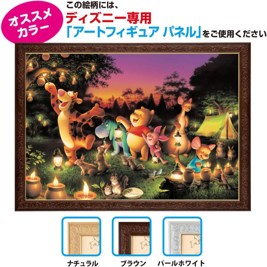 1000ピース ジグソーパズル ディズニー 森のキャンドルパーティー 【光るジグソー】(51x73.5cm)｜yayoigen｜02