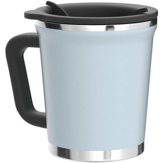 thermo mug(サーモマグ) フタ付きステンレスマグカップ/ダブルマグ 300ml セレニティーブルー 真空二重構造 DM18-30｜yayoigen｜09