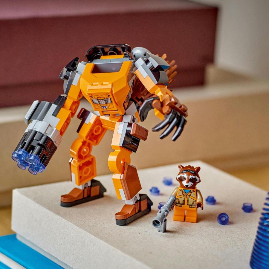 レゴ(LEGO) スーパー・ヒーローズ マーベル ロケット・メカスーツ 76243 おもちゃ ブロック プレゼント アメコミ スーパーヒーロー 映画 男の子 6歳以上｜yayoigen｜10