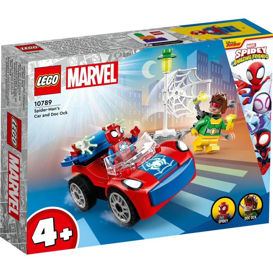 レゴ(LEGO) マーベル スパイディとすごいなかまたち スパイディのくるまとドック・オク 10789 おもちゃ ブロック プレゼント 車 くるま 男の子 女の子｜yayoigen｜02