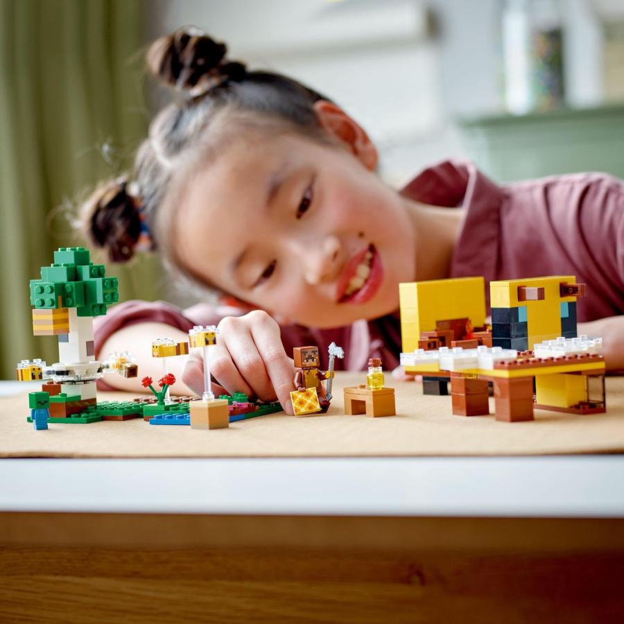 レゴ(LEGO) マインクラフト ハチのコテージ 21241 おもちゃ ブロック プレゼント テレビゲーム 動物 どうぶつ 男の子 女の子 8歳以上｜yayoigen｜08