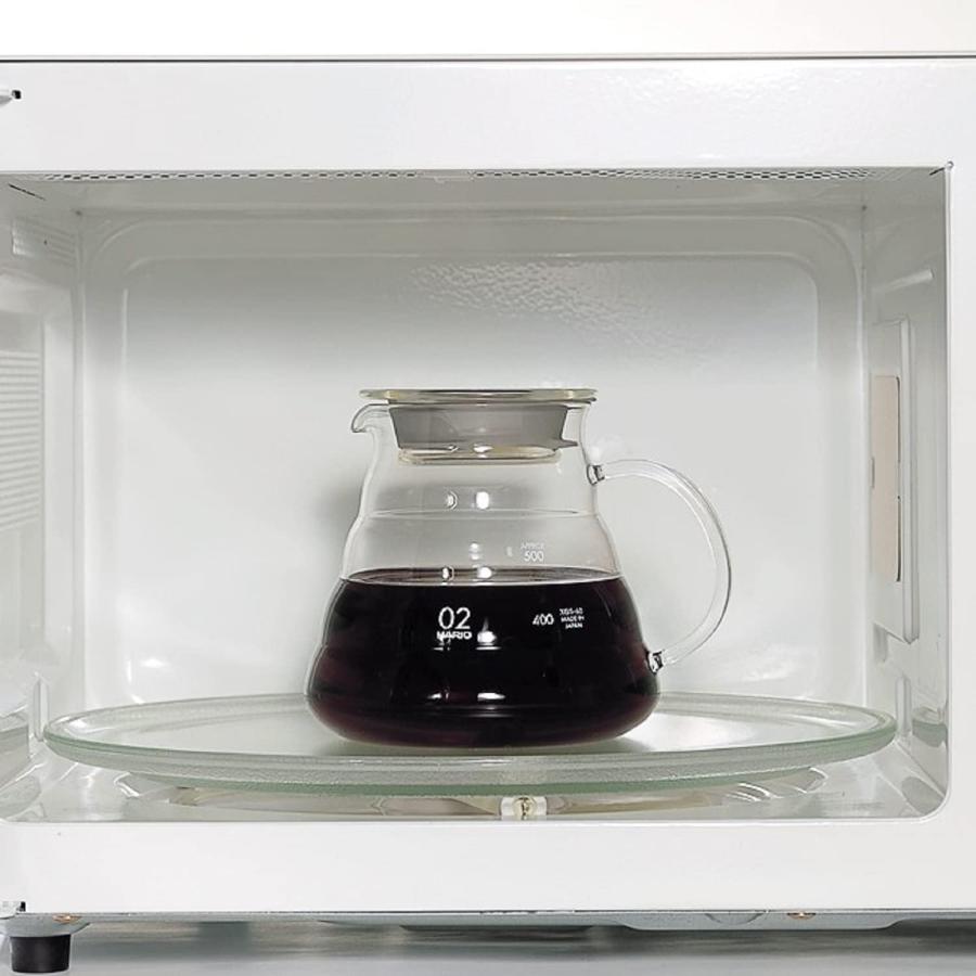 HARIO(ハリオ) V60グラスサーバー600クリア 600ml 2-5杯用 電子レンジ可 日本製 XGSR-60-TB クリア 単品｜yayoigen｜04