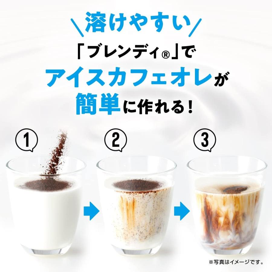 AGF(エージーエフ) ブレンディ 袋【 インスタントコーヒー 】【 水に溶けるコーヒー カフェオレ 好きに 詰め替え 】 200グラム (x 1) スタンダード 200g｜yayoigen｜04