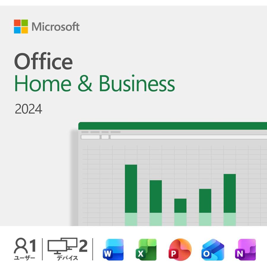 Microsoft Office Home & Business 2024(最新 永続版)|オンライン 