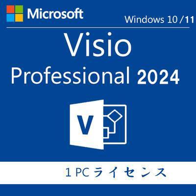 Microsoft Office Visio Professional 2024 1PC 最新 ダウンロード版